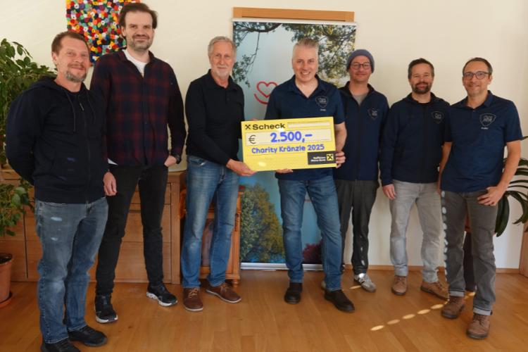 KPV Aussermontafon Spende vom Charity-Kränzle